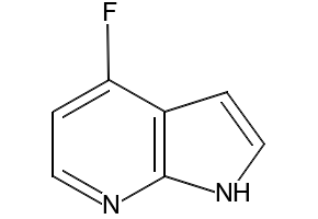 4-Fluoro-7-azaindole structure, CAS 640735-23-5