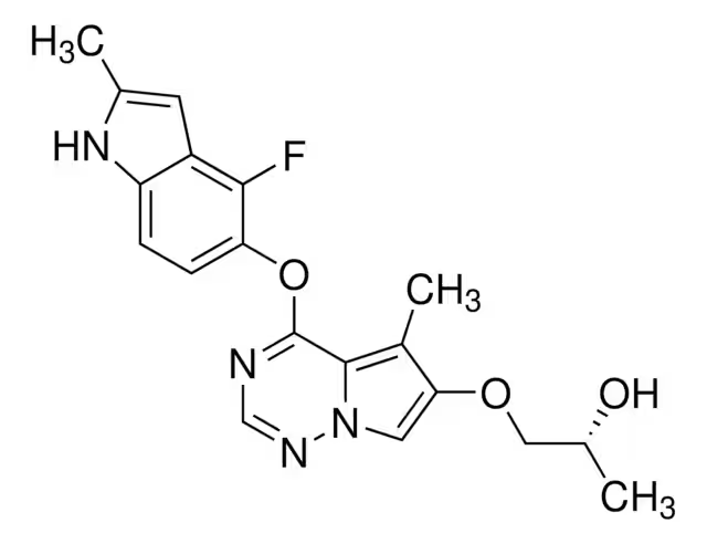 Brivanib structure, CAS 649735-46-6