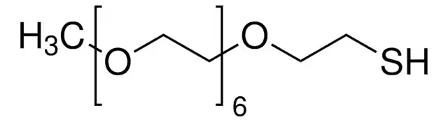 2,5,8,11,14,17,20-Heptaoxadocosane-22-thiol structure, CAS 651042-82-9