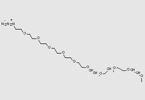 2,5,8,11,14,17,20,23,26,29-Decaoxahentriacontane-31-thiol structure, CAS 651042-85-2