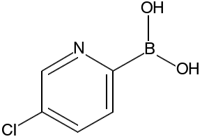 5-Chloropyridine-2-boronic acid structure, CAS 652148-91-9