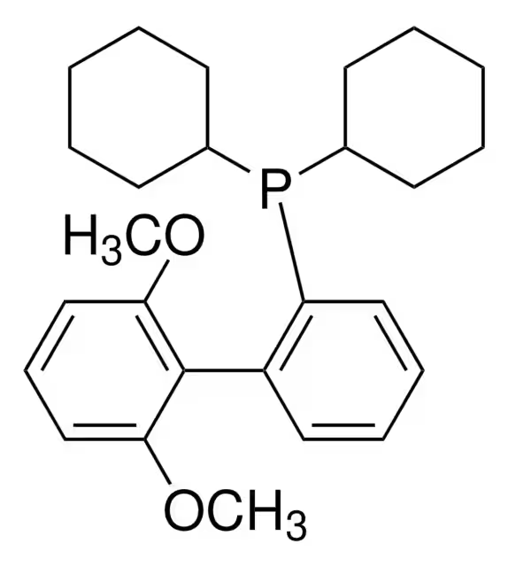 2-Dicyclohexylphosphino-2',6'-dimethoxybiphenyl structure, CAS 657408-07-6