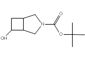 tert-Butyl 6-hydroxy-3-azabicyclo[3.2.0]heptane-3-carboxylate structure, CAS 663172-78-9