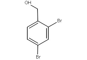 2,4-Dibromobenzyl alcohol structure, CAS 666747-06-4