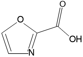 Oxazole-2-carboxylic acid structure, CAS 672948-03-7