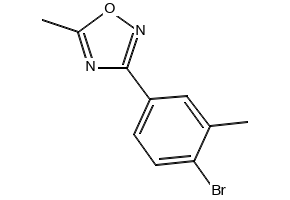 3-Bromo-5-(4-methylphenyl)pyridine structure, CAS 675590-28-0