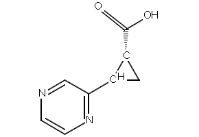 (2R)-2-(2-Propyn-1-yl)heptanoic acid structure, CAS 675831-45-5