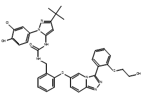 3-tert-Butyl-6-[(2-ethylhexyl)thio]aniline structure, CAS 676352-86-6