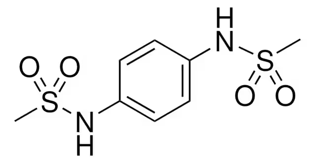 N-[4-[(Aminoiminomethyl)amino]phenyl]methanesulfonamide structure, CAS 677752-76-0