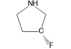 3(R)-Fluoropyrrolidine structure, CAS 679431-51-7