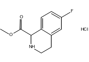 Methyl 1,2,3,4-tetrahydroisoquinoline-4-carboxylate hydrochloride structure, CAS 681448-82-8