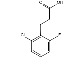 3-Amino-3-(2-chloro-6-fluorophenyl)propanoic acid structure, CAS 682803-80-1