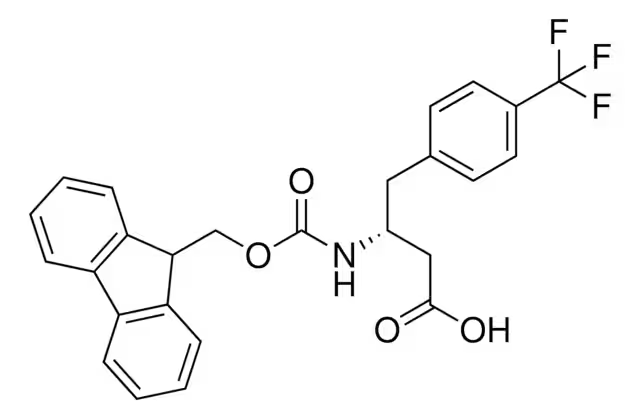 3-Amino-4-(4-fluorophenyl)butyric acid structure, CAS 682804-76-8