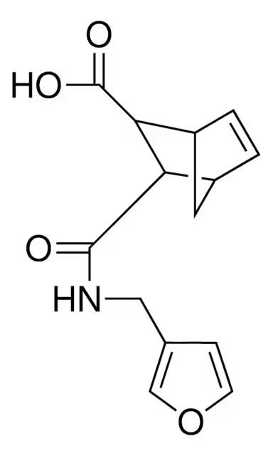 5-Norbornene-2-carboxylic acid furfuryl ester structure, CAS 684282-41-5