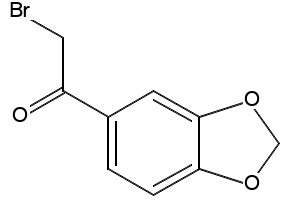 1-(1,3-Benzodioxol-5-yl)-2-(1-pyrrolidinyl)-1-pentanone structure, CAS 687603-66-3