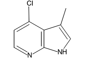 4-Chloro-3-methyl-1H-pyrrolo[2,3-b]pyridine structure, CAS 688782-02-7