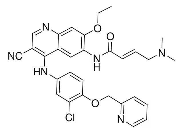 Neratinib structure, CAS 698387-09-6