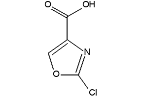 2-Chlorooxazole-4-carboxylic acid structure, CAS 706789-07-3