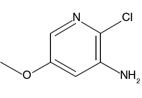 3-Amino-2-chloro-5-methoxypyridine structure, CAS 720666-45-5