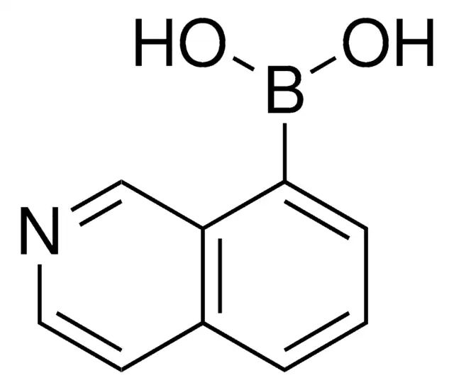 Isoquinoliine-8-boronic acid structure, CAS 721401-43-0