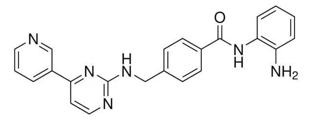 N-(2-Aminophenyl)-4-([[4-(pyridin-3-yl)pyrimidin-2-yl]amino]methyl)benzamide structure, CAS 726169-73-9