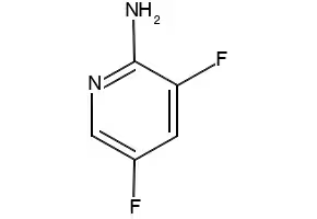 2-Amino-3,5-difluoropyridine structure, CAS 732306-31-9