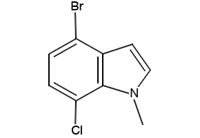 7-Chloro-3-(1-methyl-4-piperidinyl)indole structure, CAS 734518-22-0