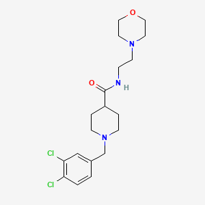 2-Morpholin-4-ylbenzaldehyde structure, CAS 58028-76-5