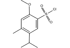 5-Isopropyl-2-methylbenzene-1-sulfonyl chloride structure, CAS 737758-35-9