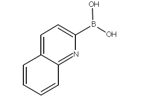 2-Quinolinylboronic acid structure, CAS 745784-12-7