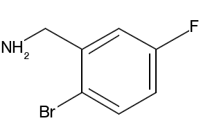 2-Bromo-5-fluorobenzylamine structure, CAS 747392-34-3