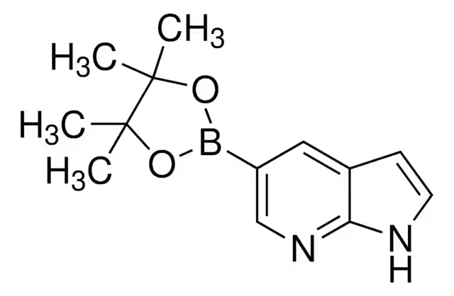 7-Azaindole-5-boronic acid pinacol ester structure, CAS 754214-56-7