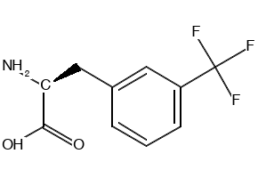 (S)-3-Amino-3-(2-(trifluoromethyl)phenyl)propanoic acid structure, CAS 755749-11-2