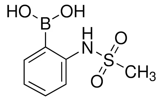 2-(Methanesulfonylamino)phenylboronic acid structure, CAS 756520-78-2