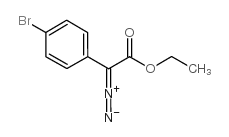 Ethyl 2-(4-bromophenyl)-2-diazoacetate structure, CAS 758692-47-6