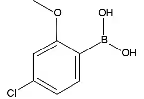 4-Chloro-2-methoxyphenylboronic acid structure, CAS 762287-57-0