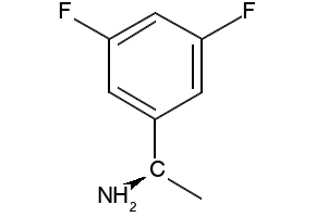 (R)-1-(3,5-Difluorophenyl)ethanamine hydrochloride structure, CAS 771465-40-8