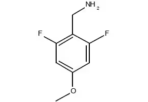 2,6-Difluoro-4-methoxybenzylamine structure, CAS 771573-20-7