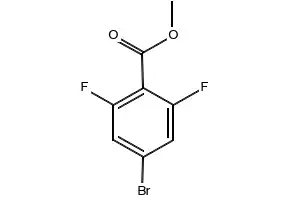 Methyl 4-bromo-2,6-difluorobenzoate structure, CAS 773134-11-5