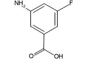 3-Amino-5-fluorobenzoic acid structure, CAS 786616-54-4