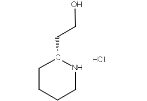 (S)-2-Piperidin-2-ylethanol hydrochloride structure, CAS 786684-21-7