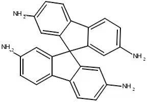 2,2'-Diiodo-9,9'-spirobifluorene structure, CAS 790674-48-5