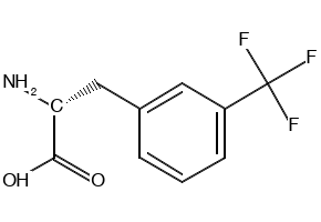(R)-3-Amino-3-(2-(trifluoromethyl)phenyl)propanoic acid structure, CAS 791582-16-6
