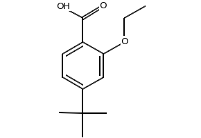 4-(tert-Butyl)-2-ethoxybenzoic acid structure, CAS 796875-53-1