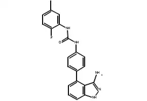 Linifanib structure, CAS 796967-16-3