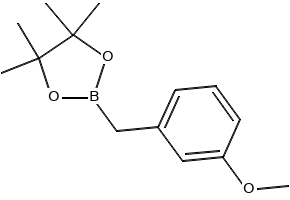 3-Methoxybenzylboronic acid pinacol ester structure, CAS 797762-23-3