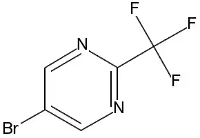 5-Bromo-2-(trifluoromethyl)pyrimidine structure, CAS 799557-86-1