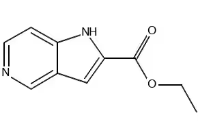 Ethyl 1H-pyrrolo[3,2-c]pyridine-2-carboxylate structure, CAS 800401-64-3