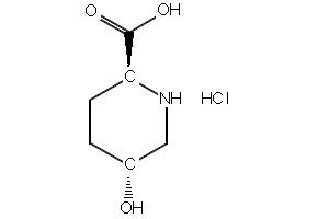 (2S,5R)-5-Hydroxypipecolic acid hydrochloride structure, CAS 824943-40-0