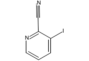 2-Cyano-3-iodopyridine structure, CAS 827616-52-4